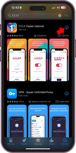 Tải VPN 1.1.1.1