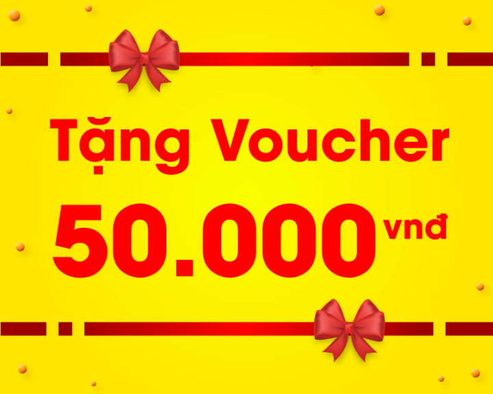 TẶNG 50.000 VNĐ cho lần nạp tiếp theo